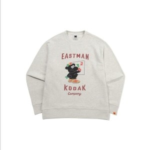 코닥어패럴 씨네라운지 클라우드 약기모 맨투맨 OATMEAL K5423LFSN1OTM