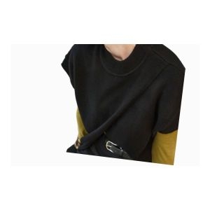 닥스 여성 그레이 체크배색 울혼방 버킷햇 DBHE5F868G2