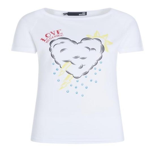 모스키노 탑 W4H2301E1951 WHITE