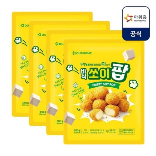 아워홈  바삭 쏘이팝 380g