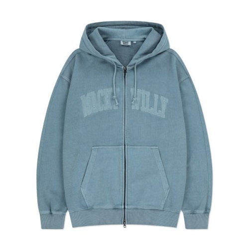 와키윌리 와키월리 WACKY WILLY 와키 빅 아플리케 워싱 후드집업 블루 WA2501HZ13BL 120596 M