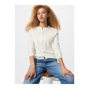 유니클로 12834249 메리노 리브 크루넥 쇼트 가디건