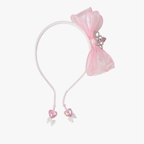 로엠걸즈 왕관리본 귀걸이 헤어밴드 RGHK25W4P