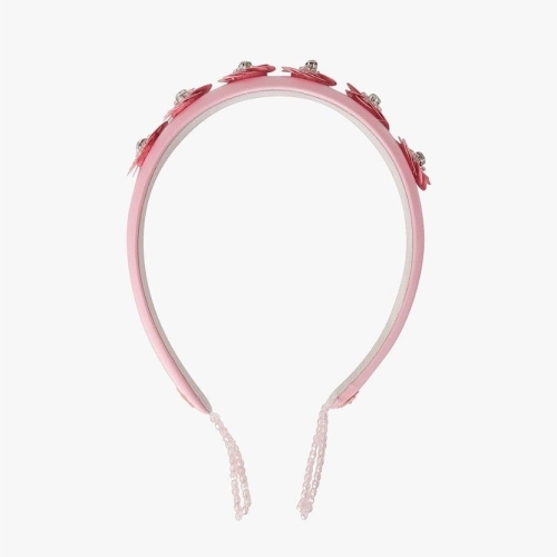 로엠걸즈 스팽글 비즈 플라워 헤어밴드 RGHK25W5P