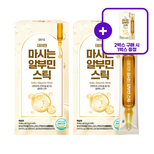 참앤들황토농원 데이앤 마시는 알부민 스틱 20g 14포