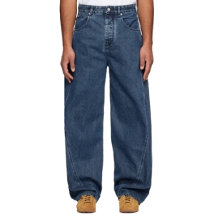 자크뮈스 청바지 블루 르 드 님 에스파이럴 데님 진 252553M186003