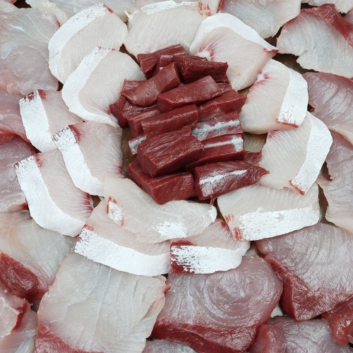 에바다  겨울바다의 제왕 제주 통 필렛 4kg이내 중방어