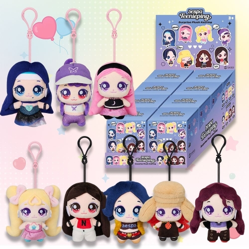 티니핑X에스파 서프라이즈 플러시 키링 (랜덤)