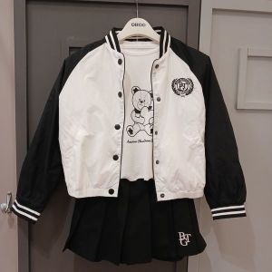 오후 요즘대세 크롭 야구점퍼 OHJA24S51