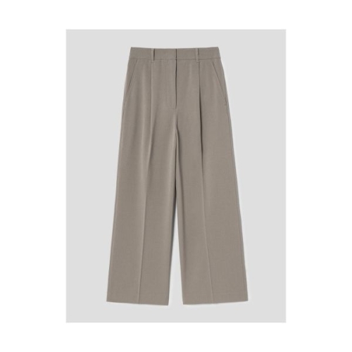 에잇세컨즈 조직감 원턱 와이드 슬랙스 카키 324821LY1H 467631