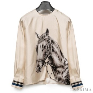 막스마라 위크엔드 라다 실크 블라우스 RADAR-001