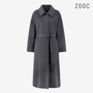 ZOOC 캐시미어 블렌디드 벨티드 맥시코트 CG_V254PSH931