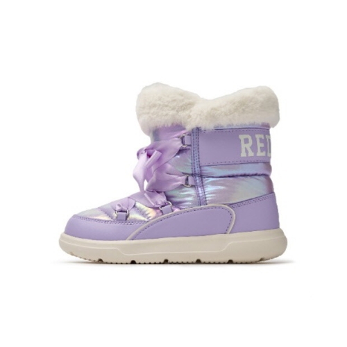 MLB키즈 부츠 TQK 7FWBLB246-43LDL 바운서 패딩 롱 부츠 걸즈 보스턴 레드삭스