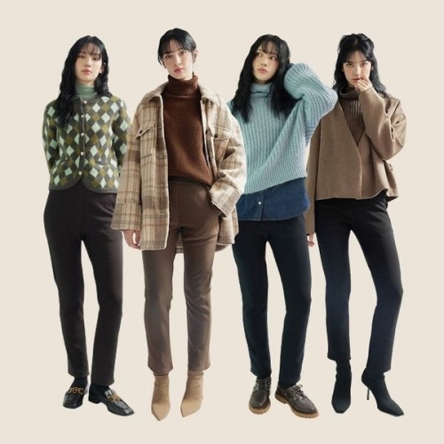 벨리츠 여성 윈터 기모 팬츠 4종