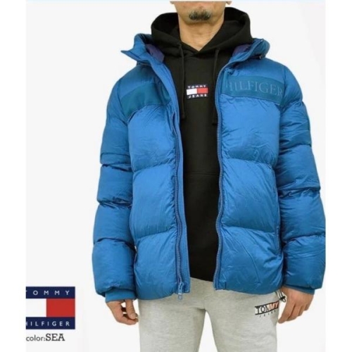 타미힐피거 12871764 퍼퍼 Princess C랭크 블루 큰 M 153AN916