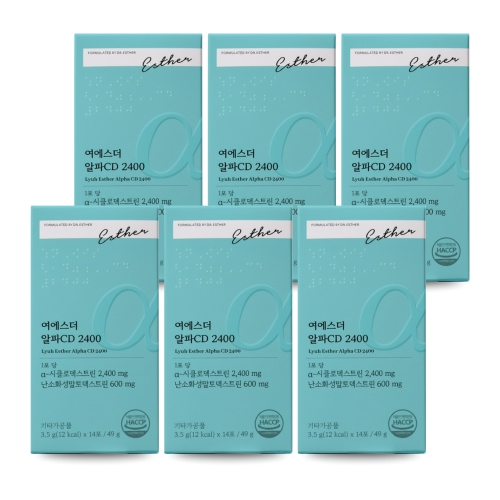 여에스더 알파CD 2400 14포