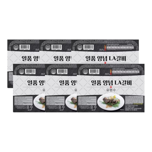 참바다영어조합법인  유현수 일품 양념 LA갈비 400g