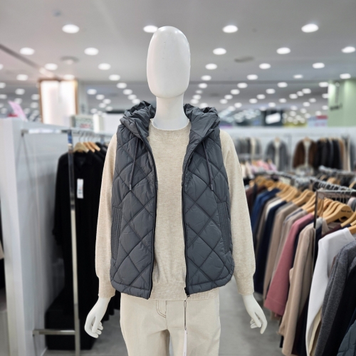 벨라디터치 여성 후드넥 패딩 베스트 V3F4DN22_GN