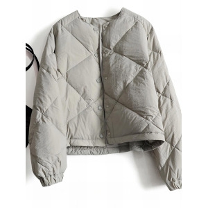 KARRA 카라 경량빅다이아퀼팅패딩점퍼_KF4WPD030C-F 324713