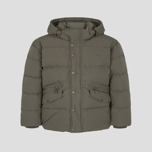 빈폴 남성 캐주얼 푸퍼 다운 재킷 카키_BC5Y38C30H