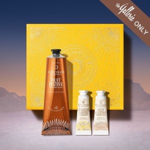 록시땅 2025 홀리데이 뉘 페스티브 퍼퓸드 핸드크림 세트