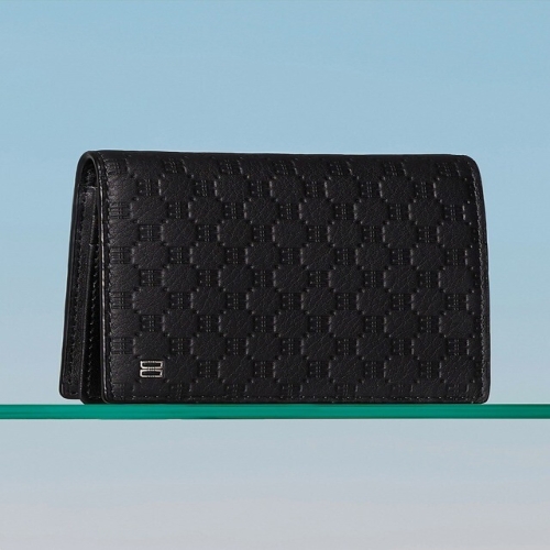 닥스 남성 블랙 유럽 수입가죽 루이스 엠보 DD 패턴 DBWA6E365BK