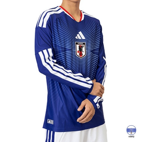 아디다스 일본 국대 2026 축구 어센틱 홈 긴팔 유니폼 티셔츠 상의 JZ9681