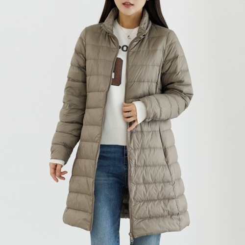 데드라 100size MADE D 녹스오리털후드롱패딩 OUE9001_DC