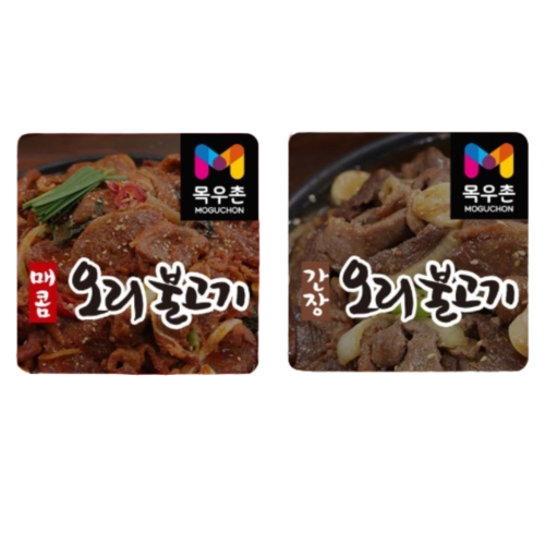 목우촌  오리불고기 매콤 + 간장 180g