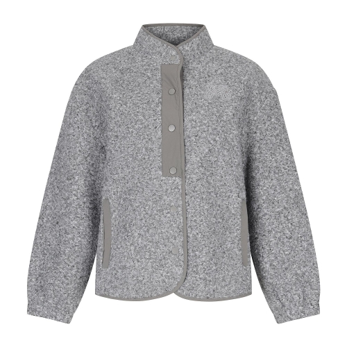 마틴골프 플리스 버튼 자켓 M그레이 QW0FOJP40136