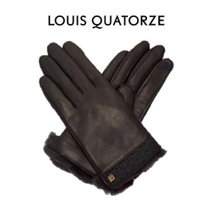 루이까또즈 LQ 시그니처 붙박 여가죽 장갑 MGLVG10836BR