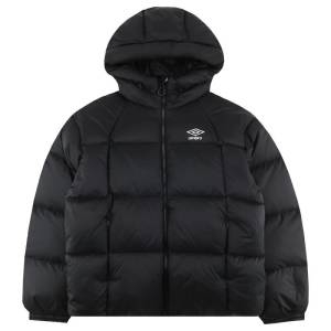 엄브로 여성 페더플렉스 블랭킷 후드형 머스코비 덕 다운 자켓 UQ423CDJN2BLK