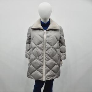 베스띠벨리 니트카라 배색 구스다운 패딩코트 BJHJX8605 BJHJX8605