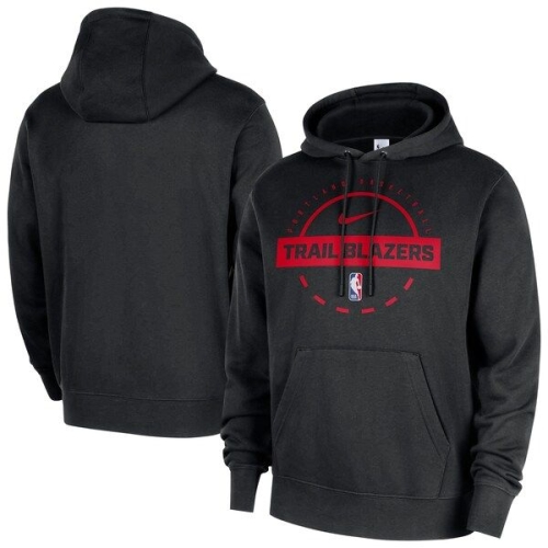 나이키 해외 NBA 포틀랜드 트레일블레이저스 2025/26 Authentic Practice Club Hoodie Black 12..