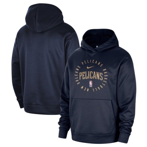 나이키 NBA 뉴올리언스 펠리컨스 2024/25 Spotlight OnCourt Practice Hoodie Navy 1207248
