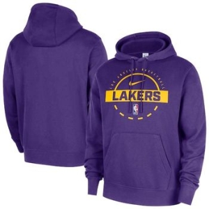 나이키 NBA LA 레이커스 2025/26 Authentic Practice Club Hoodie Purple 1206977