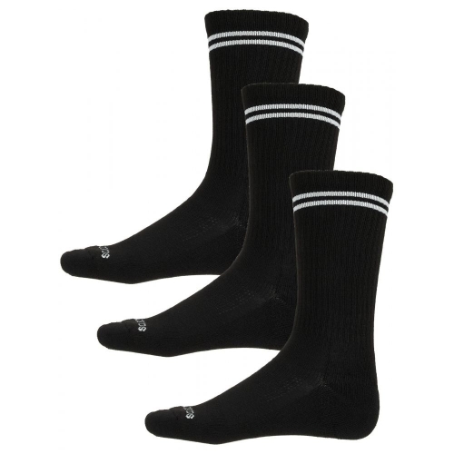 써코니 인페르노 쿠션 크루 삭스 3팩 블랙 S315170-001