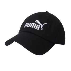 푸마 에센셜 NO.1 로고 베이스볼 벨크로 볼캡 야구 골프 모자 블랙 025999-01