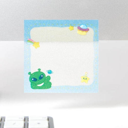 아트박스  게왹이 글리터 점착메모지