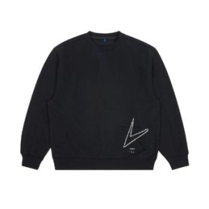 아더에러 스타드 프로덕트 42 스웨트셔츠 느와르 BN01FWSW0103BK