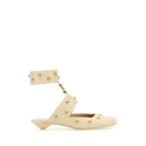 끌로에 아이보리 레더 Jade sabot CHC24W05QOL122