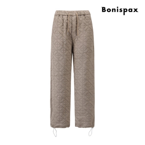 보니스팍스 퀼팅 누빔 기모 조거 팬츠 XPBPT002M0