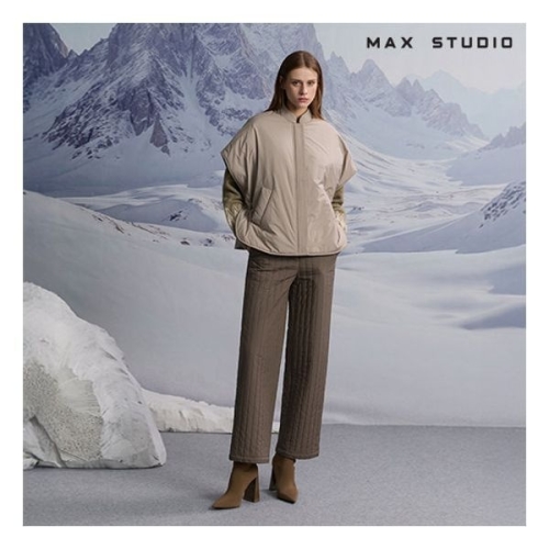 막스스튜디오 퀼팅 패딩 스트레이트 팬츠 2종993650