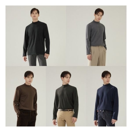 NNF 남성 모크넥 티셔츠 5종 NMH-5 976026