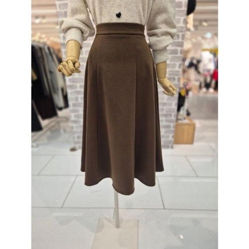 레코브 기모 플레어 스커트 LC31EZSK559X 35563475