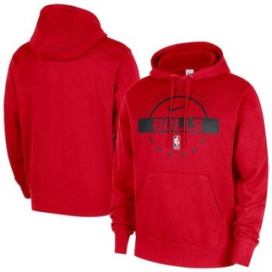 나이키 NBA 시카고 불스 2025/26 Authentic Practice Club Hoodie Red 1207045