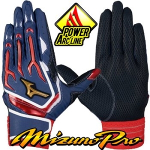 미즈노  야구 프로 배팅장갑 청적 1EJEA55727BR D2511