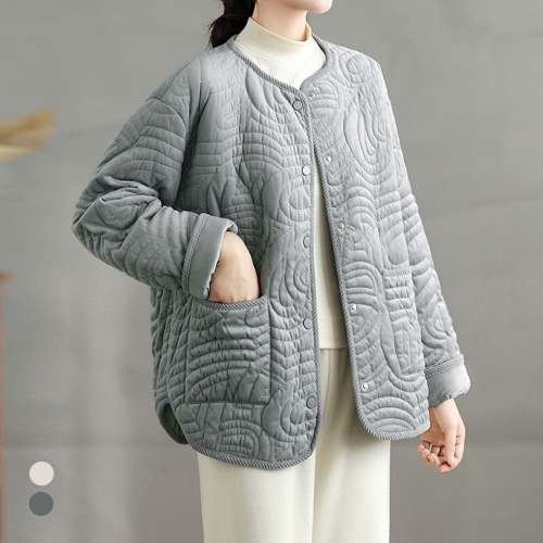 화세 기모스냅라인퀼팅패딩_HB5WPD032C