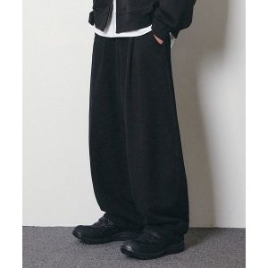 가까이유니언즈 원턱 벌룬 스웨트팬츠 블랙 1866383