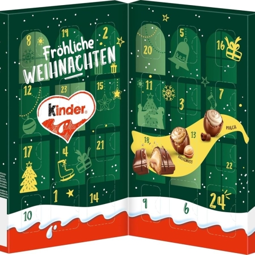 페레로  킨더 믹스 테이블 2025 어드벤트 캘린더 121g